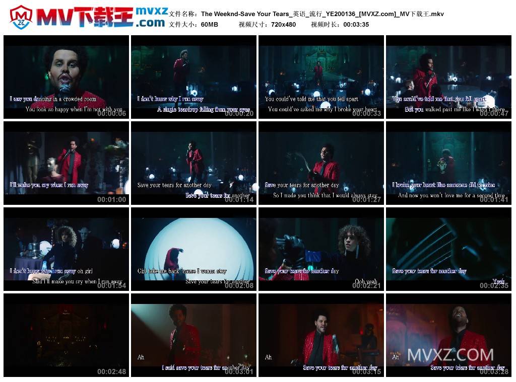 The Weeknd-Save Your Tears_英语_流行_YE200136